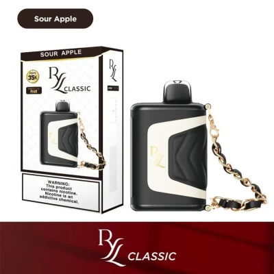 Sour Apple | RAZ RYL Classic 35000 Puffs Disposable Vape